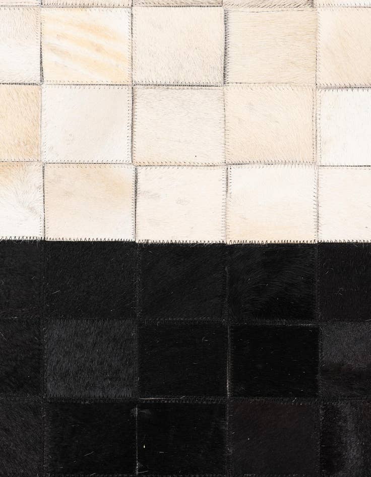 Detail image of  5' x 8' Cowhide Leather Rug