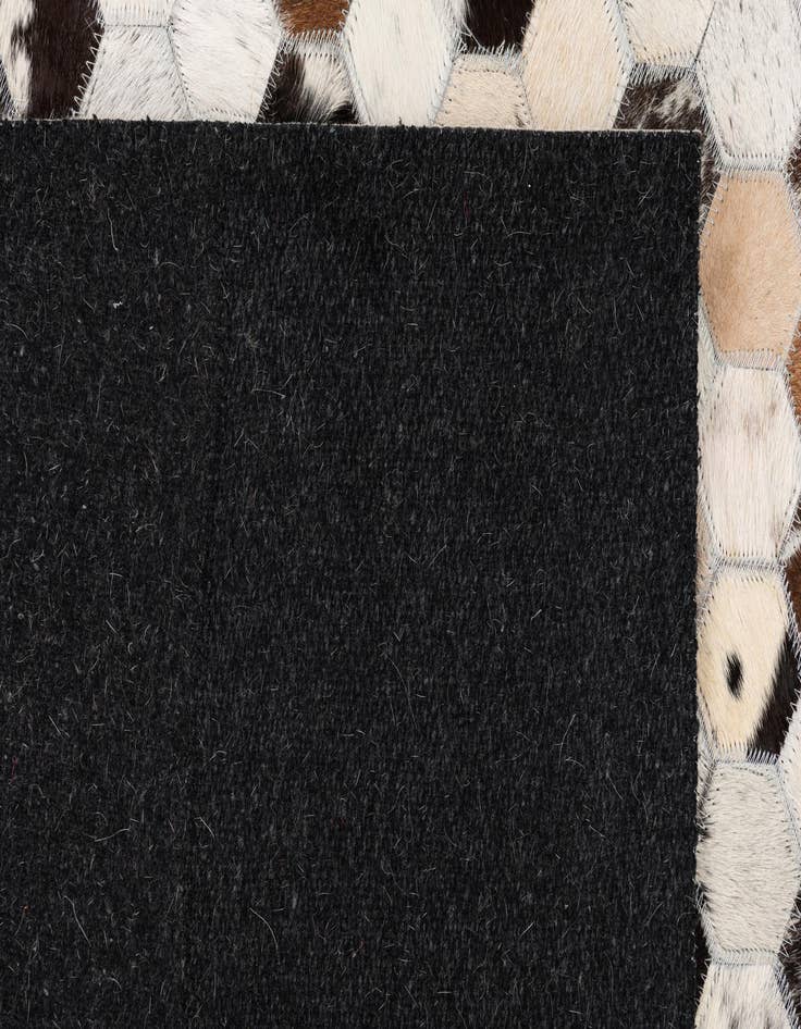 Detail image of  5' x 8' Cowhide Leather Rug