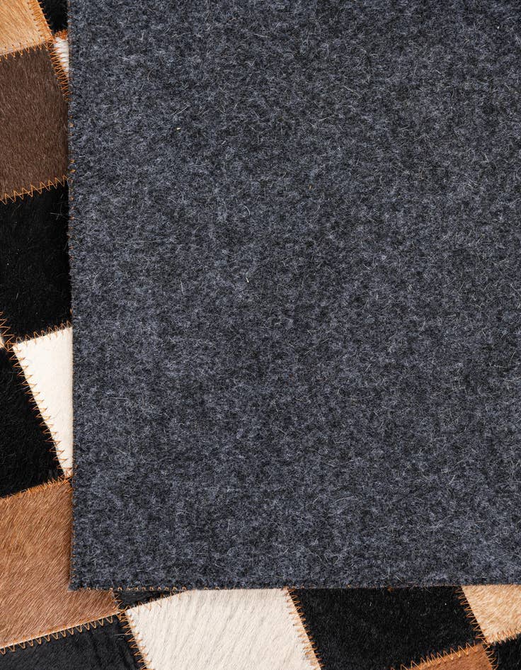 Detail image of  5' x 8' Cowhide Leather Rug