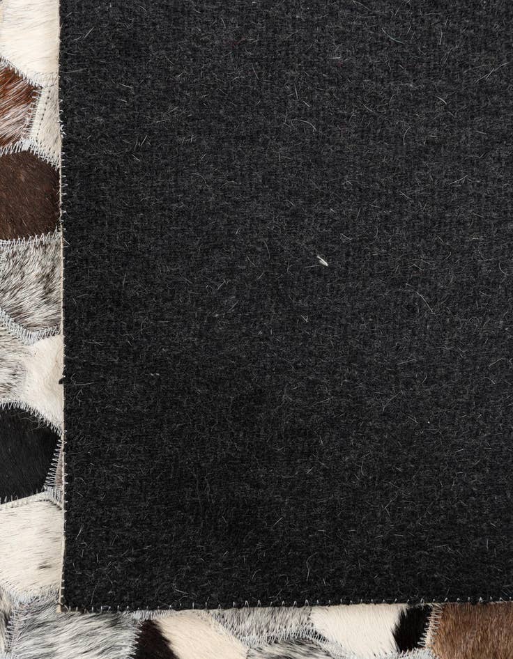 Detail image of  5' x 8' Cowhide Leather Rug