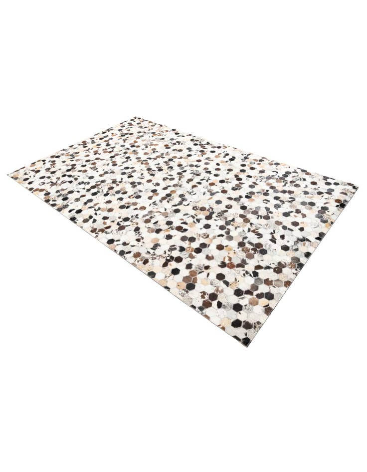 Detail image of  5' x 8' Cowhide Leather Rug