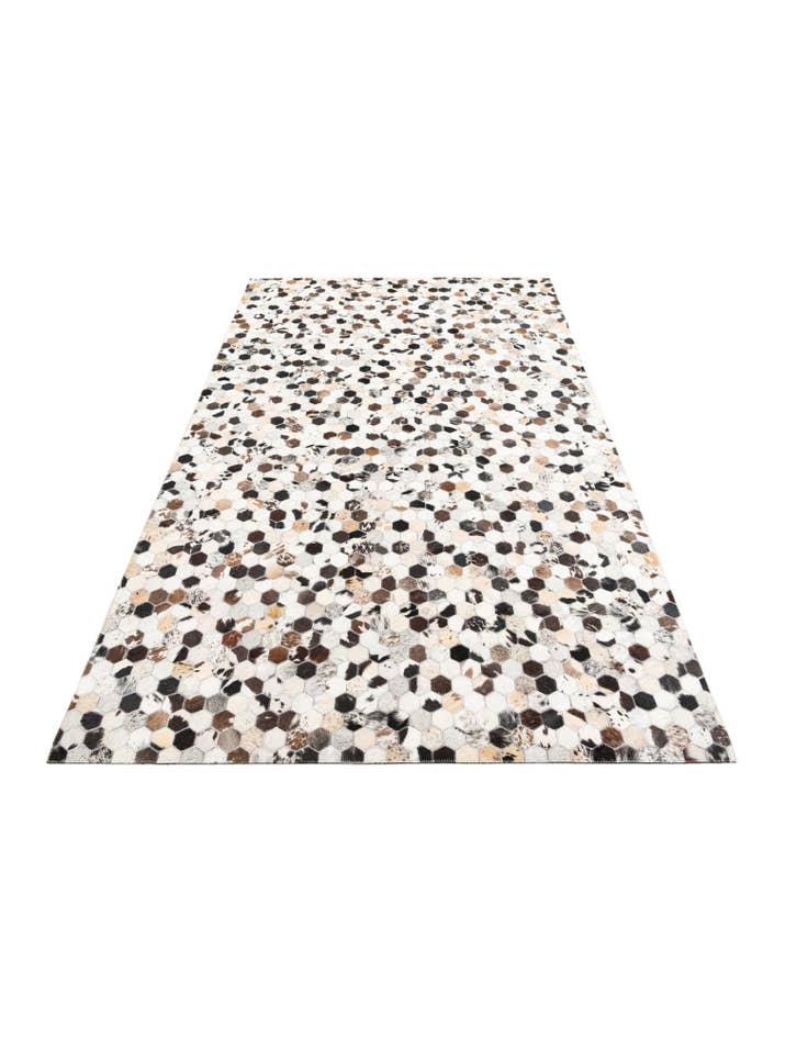 Detail image of  5' x 8' Cowhide Leather Rug