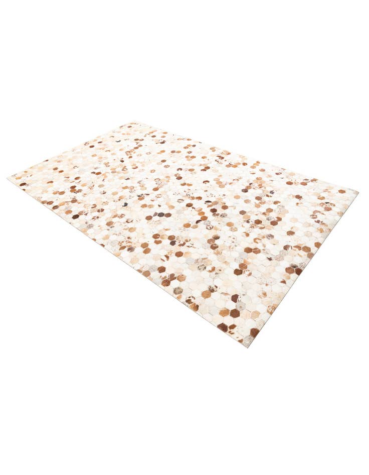 Detail image of  5' x 8' Cowhide Leather Rug