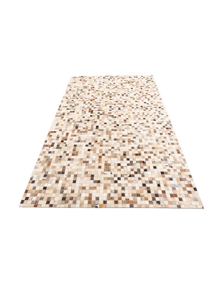 Detail image of  5' x 8' Cowhide Leather Rug