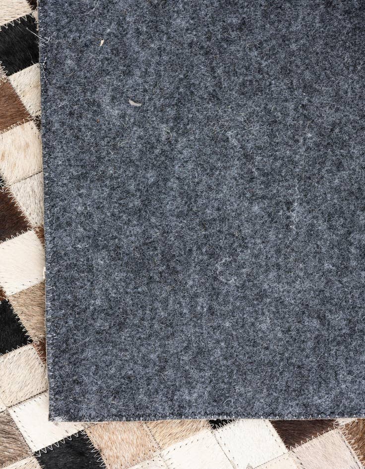 Detail image of  5' x 8' Cowhide Leather Rug