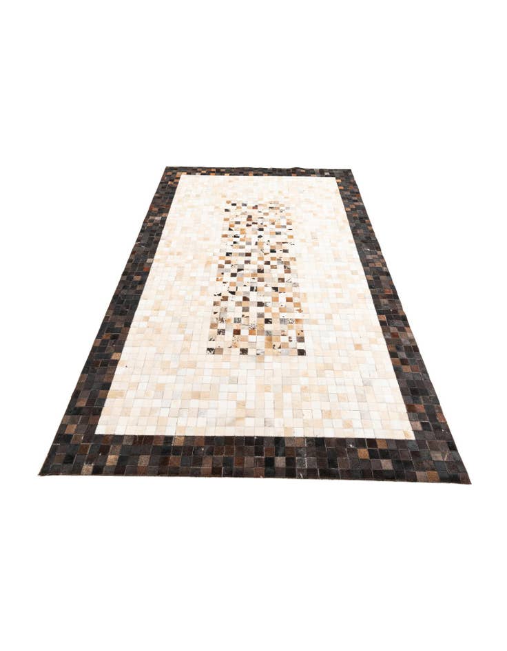 Detail image of  5' x 8' Cowhide Leather Rug