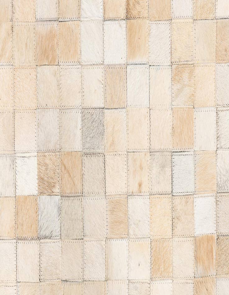 Detail image of  5' x 8' Cowhide Leather Rug