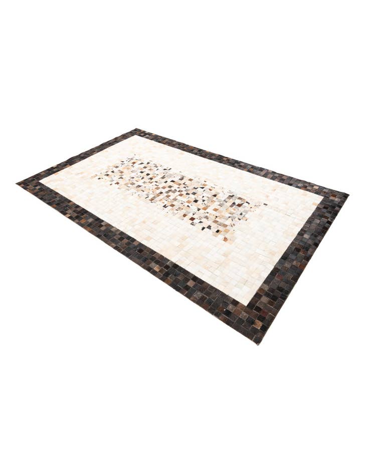 Detail image of  5' x 8' Cowhide Leather Rug