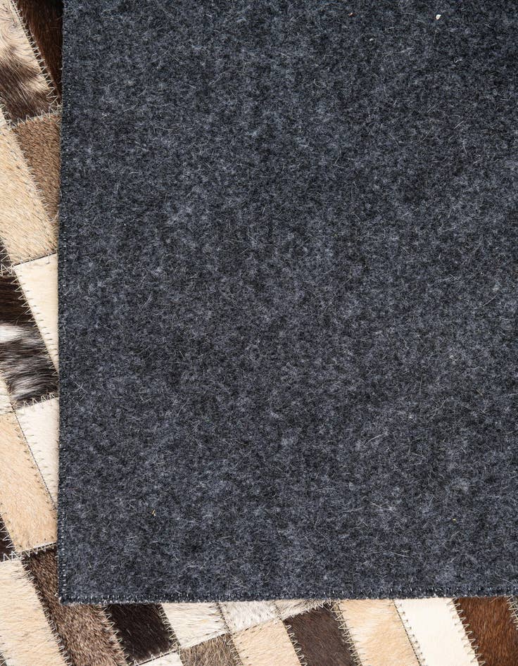 Detail image of  5' x 8' Cowhide Leather Rug