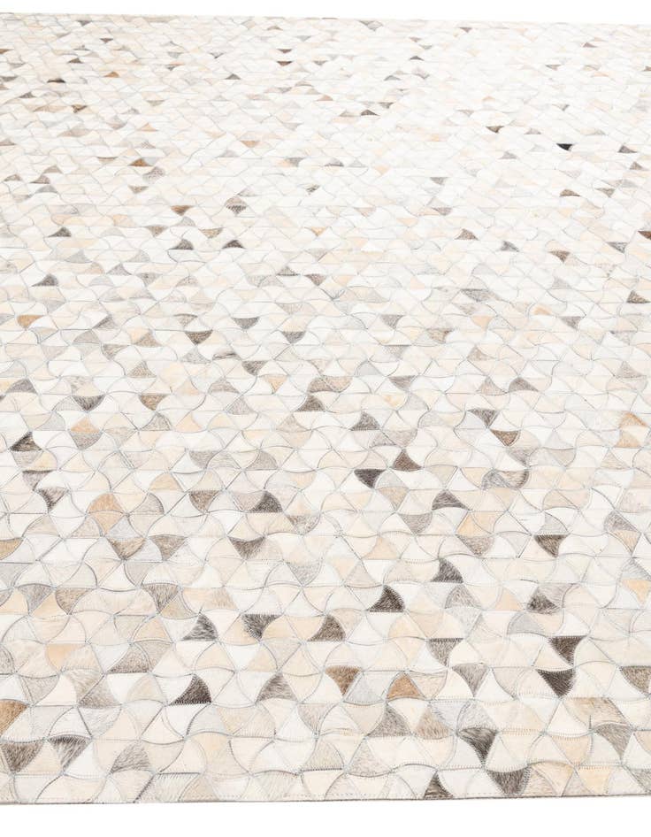 Detail image of  8' x 10' Cowhide Leather Rug