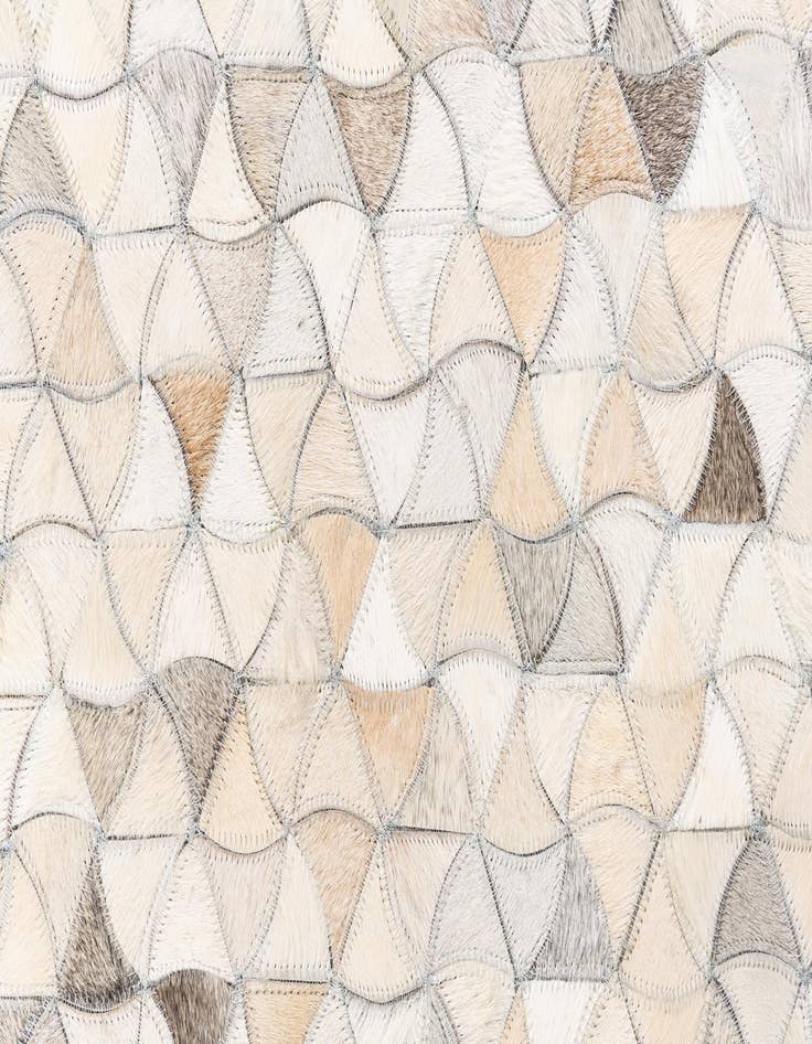 Detail image of  8' x 10' Cowhide Leather Rug