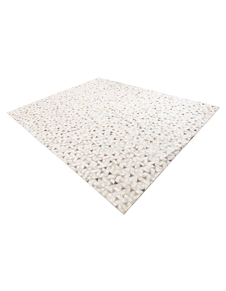 Detail image of  8' x 9' 10 Cowhide Leather Rug