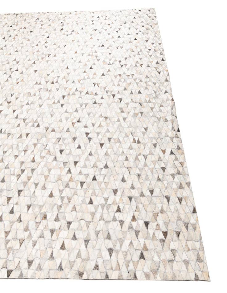 Detail image of  8' x 9' 10 Cowhide Leather Rug