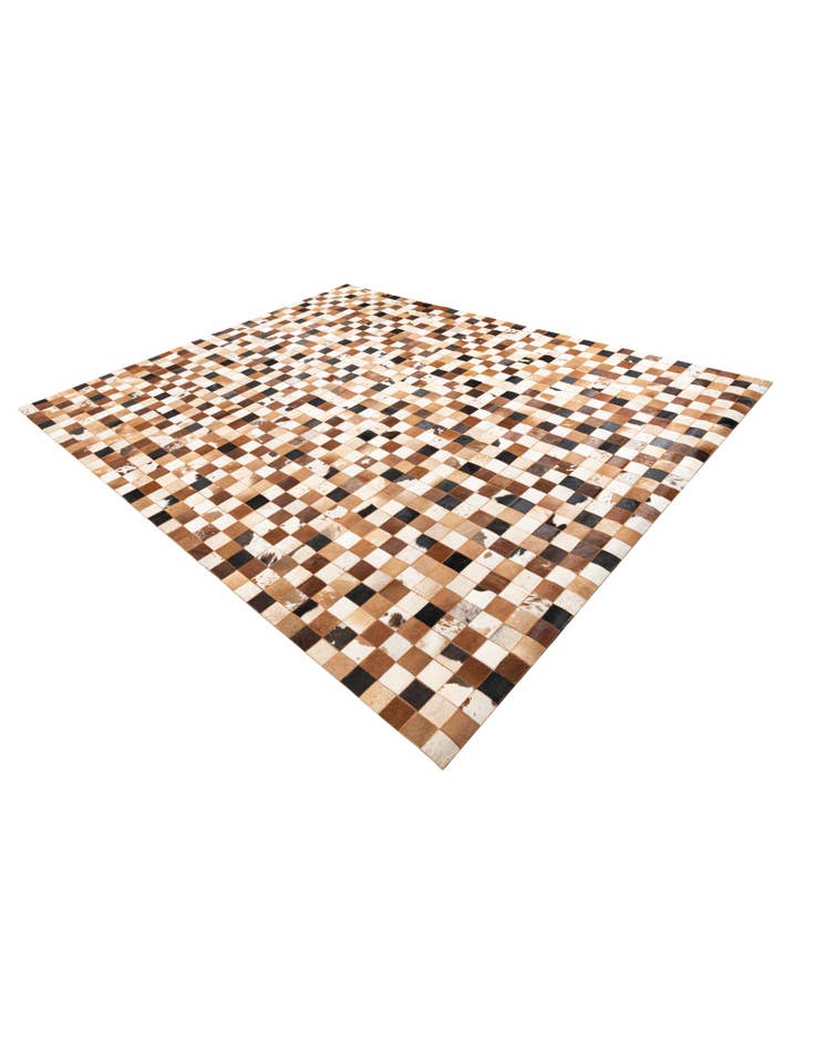 Detail image of  8' x 10' Cowhide Leather Rug