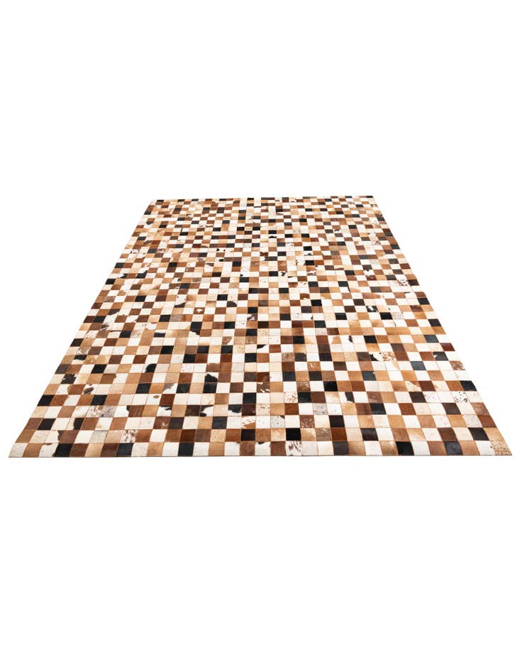 Detail image of  8' x 10' Cowhide Leather Rug