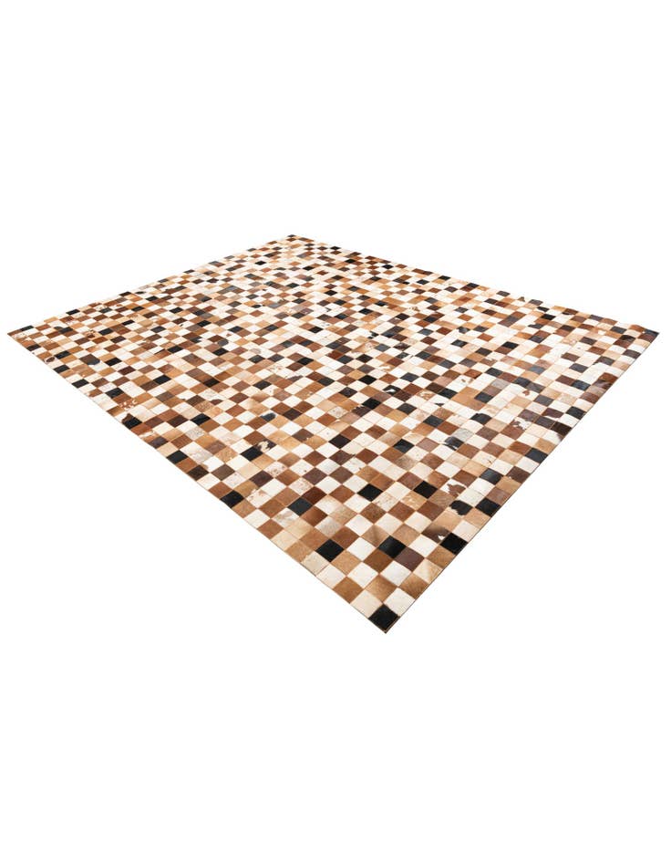 Detail image of  8' x 10' Cowhide Leather Rug
