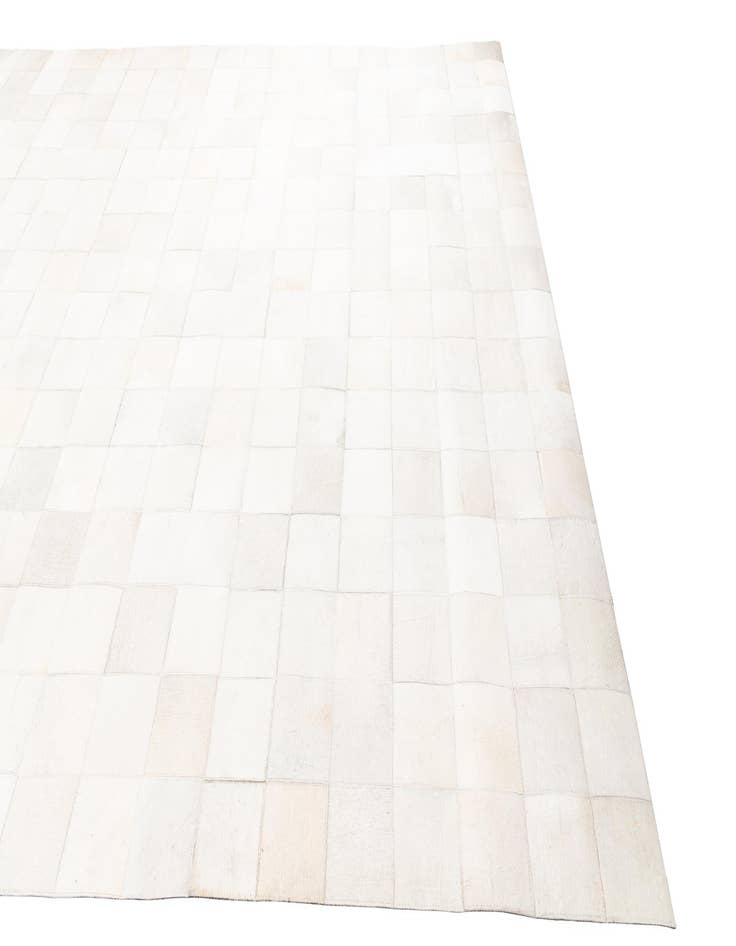 Detail image of  8' x 9' 10 Cowhide Leather Rug