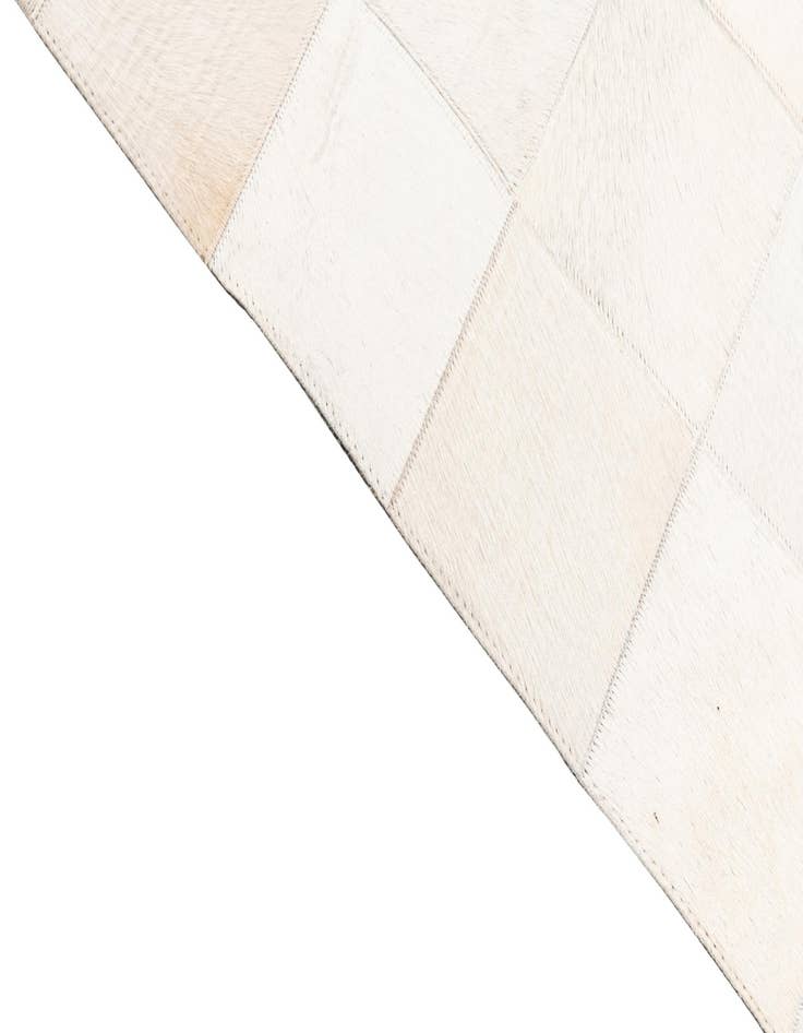 Detail image of  8' x 9' 10 Cowhide Leather Rug