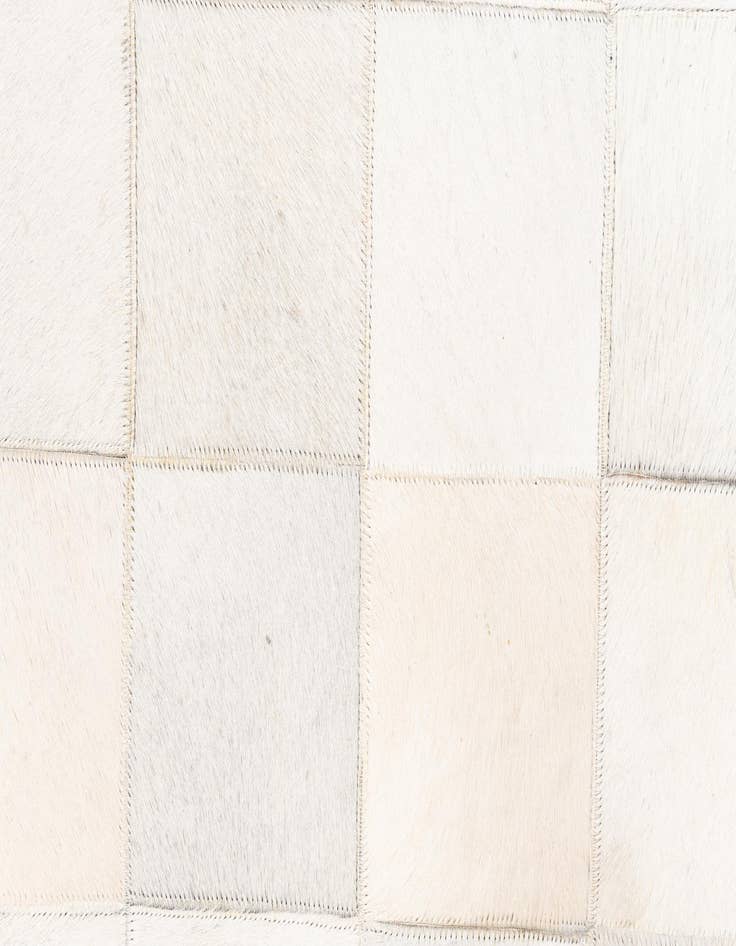 Detail image of  8' x 9' 10 Cowhide Leather Rug