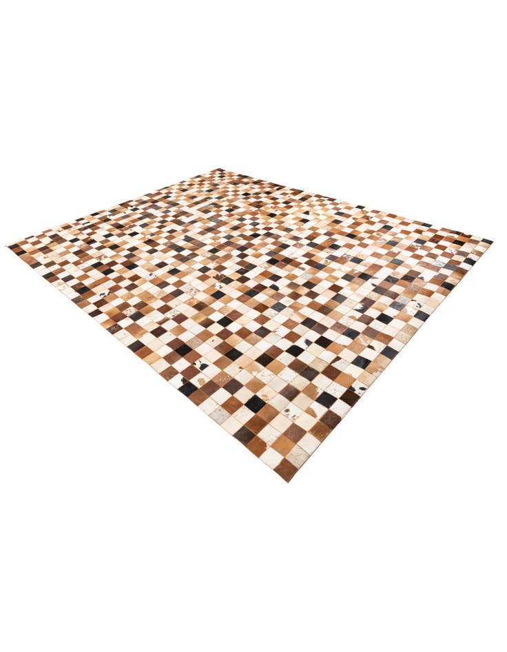 Detail image of  8' x 10' Cowhide Leather Rug