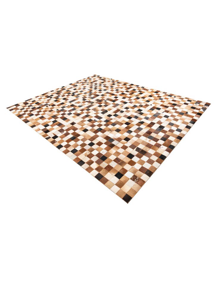 Detail image of  8' x 10' Cowhide Leather Rug