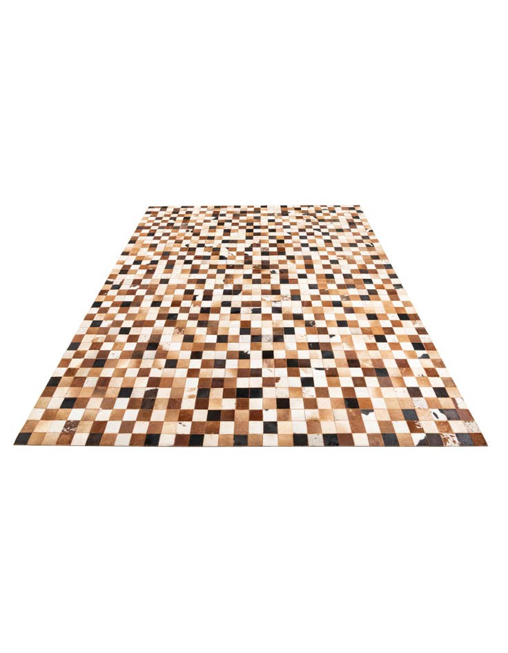 Detail image of  8' x 10' Cowhide Leather Rug