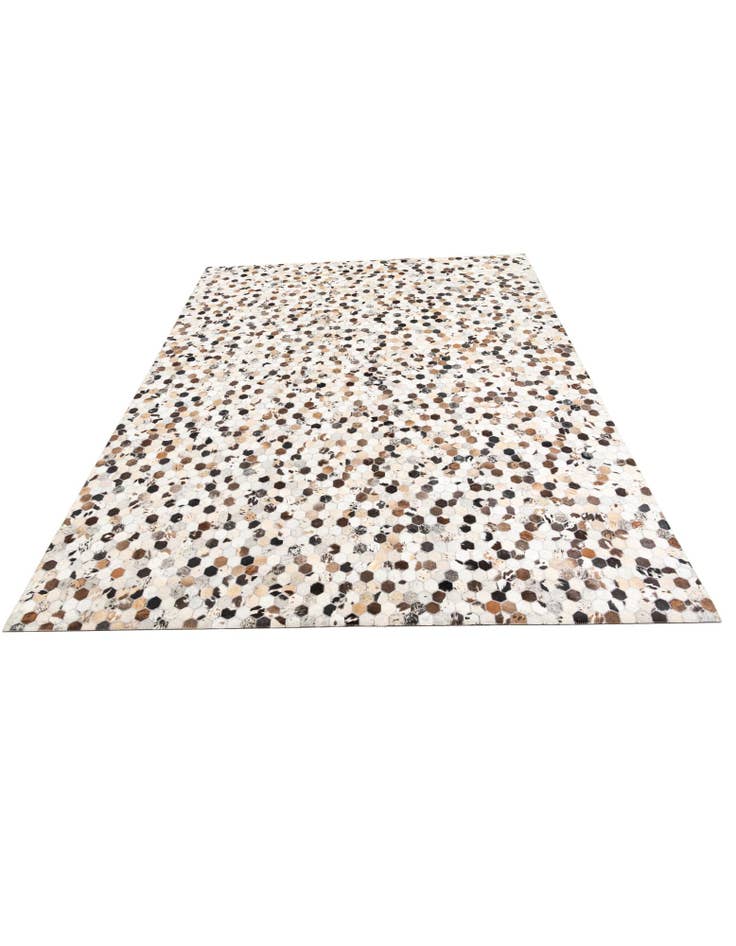 Detail image of  8' x 10' Cowhide Leather Rug