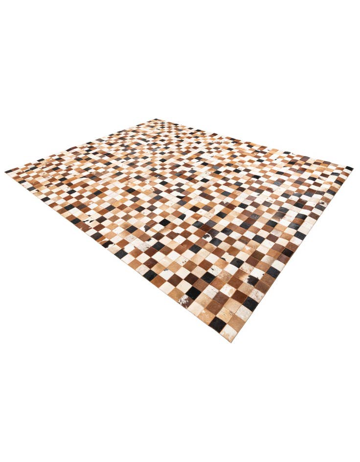 Detail image of  8' x 10' Cowhide Leather Rug