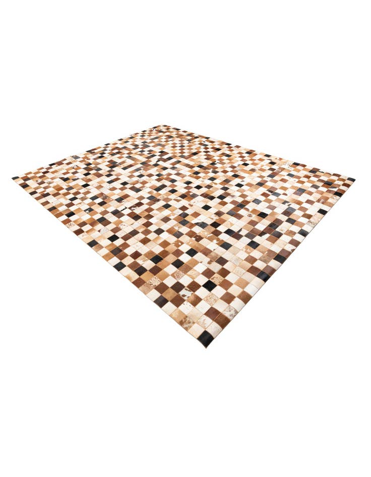 Detail image of  8' x 10' Cowhide Leather Rug