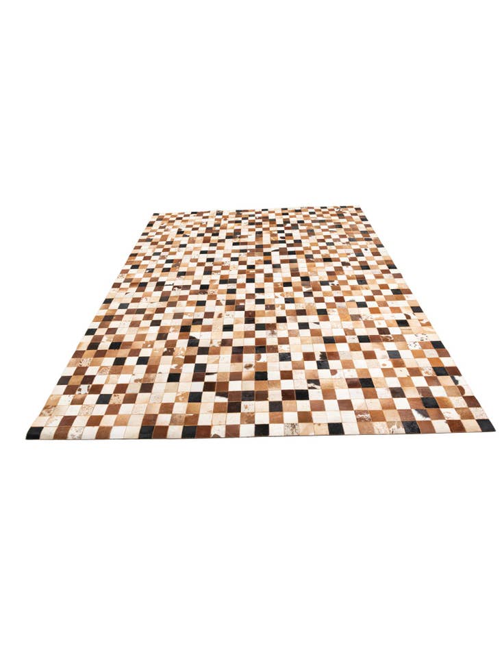 Detail image of  8' x 10' Cowhide Leather Rug