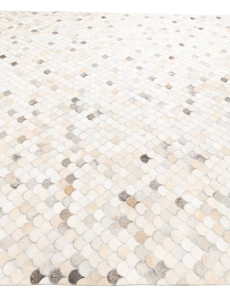 Detail image of  8' x 10' Cowhide Leather Rug