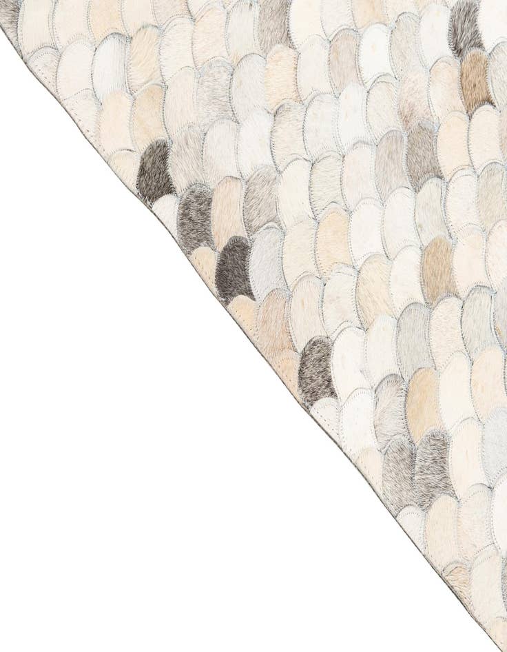 Detail image of  8' x 10' Cowhide Leather Rug