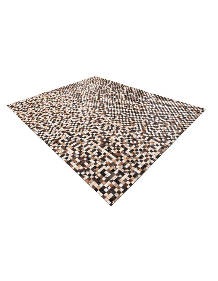 Detail image of  8' 2 x 10' 2 Cowhide Leather Rug