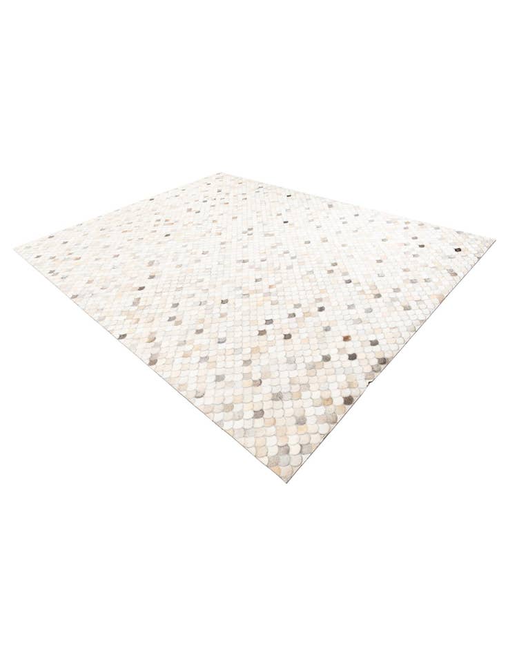 Detail image of  8' x 10' Cowhide Leather Rug