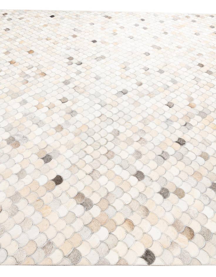 Detail image of  8' x 10' Cowhide Leather Rug