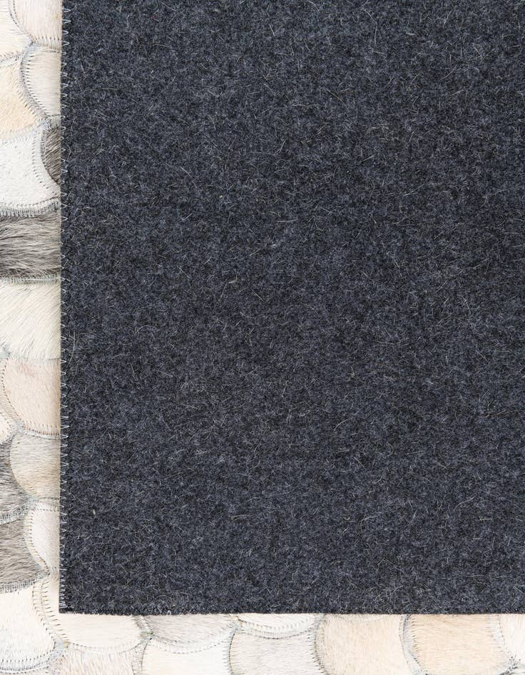 Detail image of  8' x 10' Cowhide Leather Rug