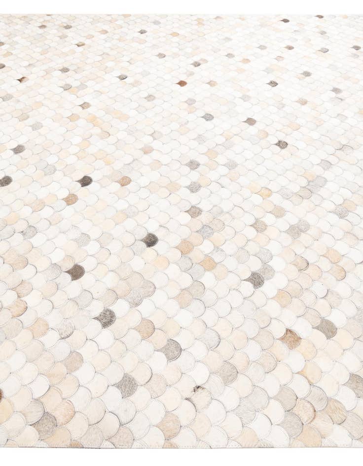 Detail image of  8' x 10' Cowhide Leather Rug