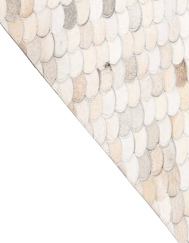 Detail image of  8' x 10' Cowhide Leather Rug