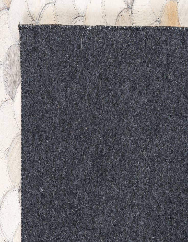 Detail image of  8' x 10' Cowhide Leather Rug