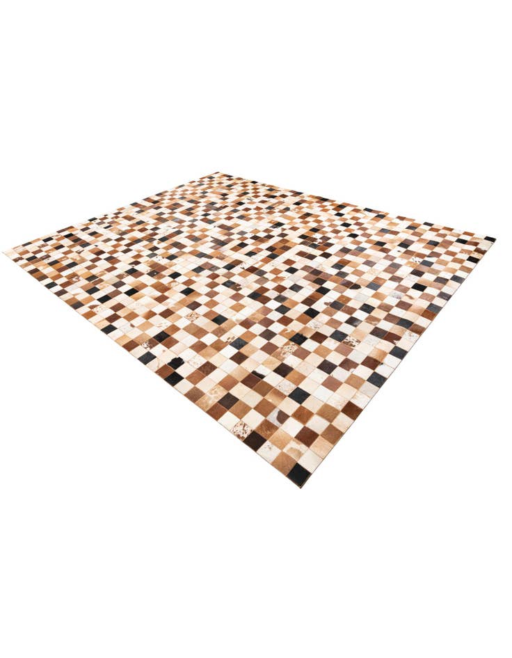 Detail image of  8' x 10' Cowhide Leather Rug