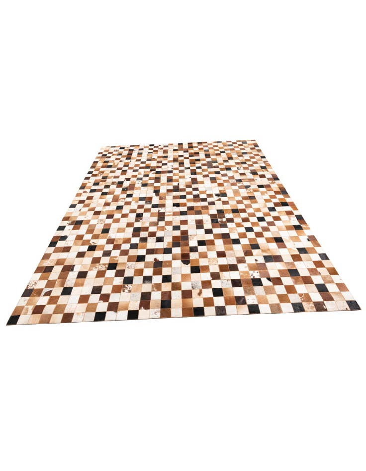 Detail image of  8' x 10' Cowhide Leather Rug