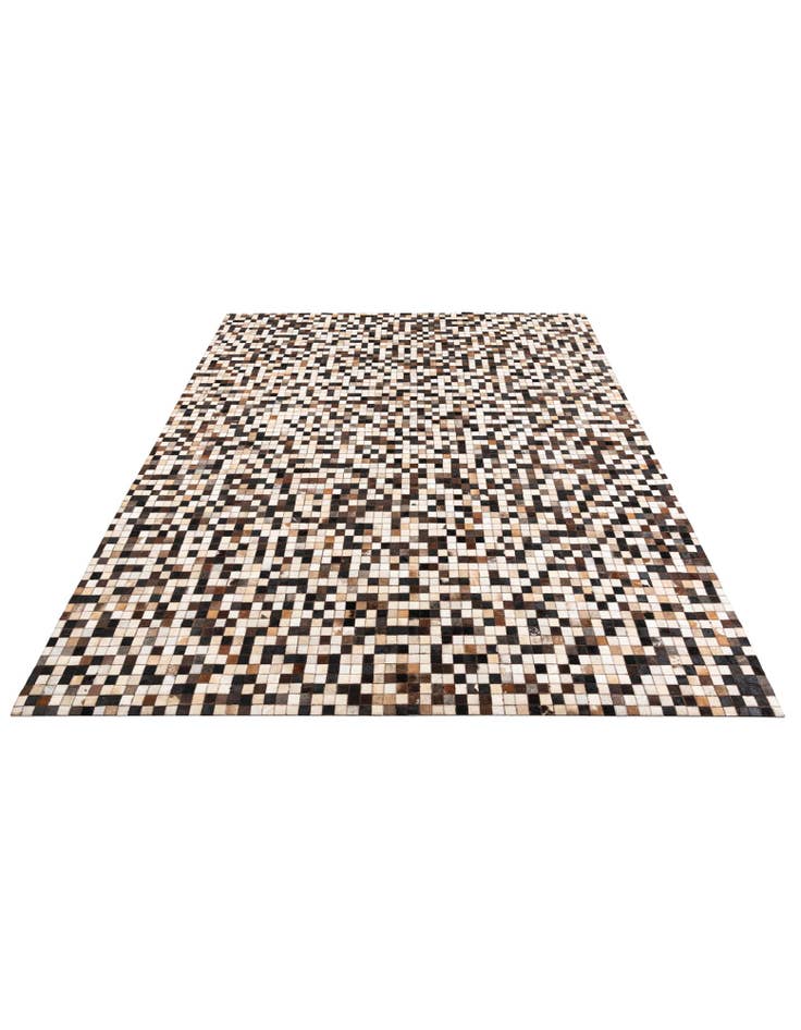 Detail image of  8' x 10' Cowhide Leather Rug