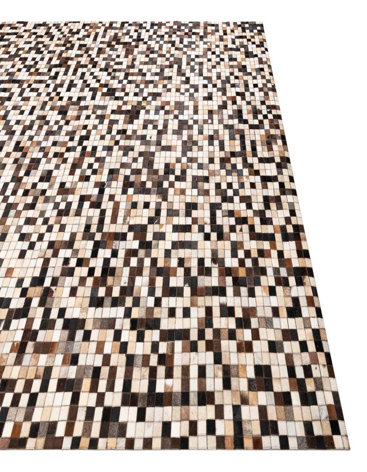 Detail image of  8' x 10' Cowhide Leather Rug