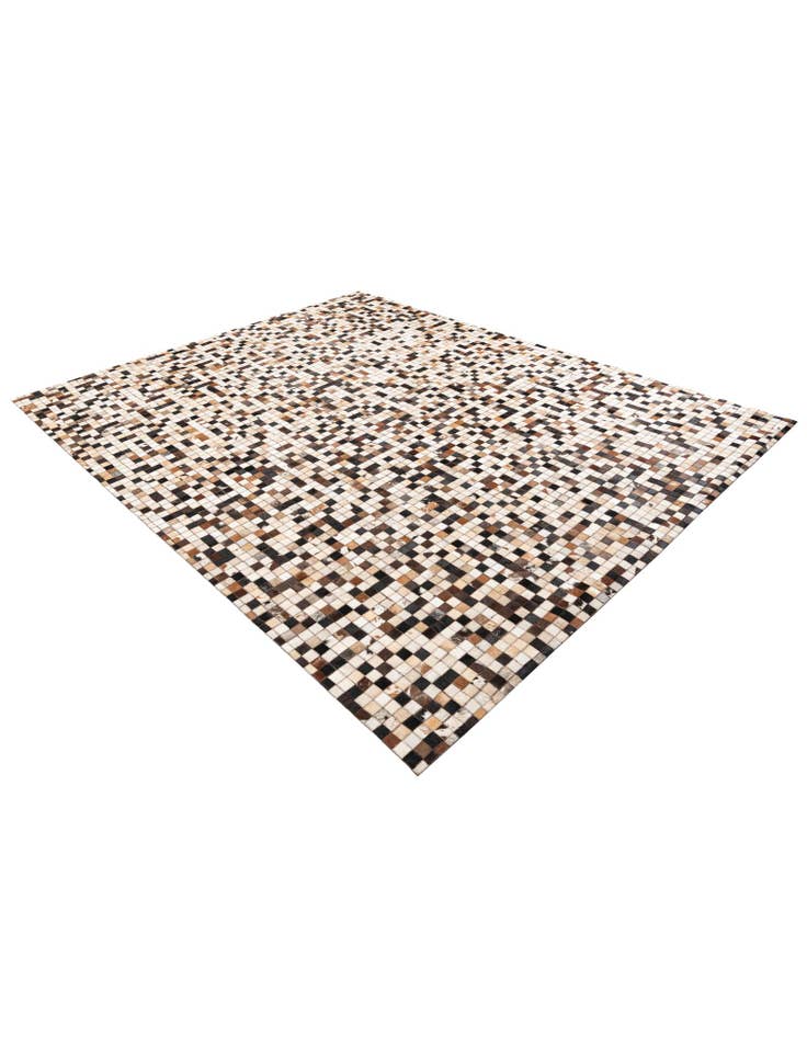 Detail image of  8' 2 x 10' Cowhide Leather Rug