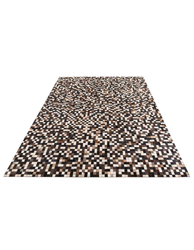 Detail image of  8' x 10' Cowhide Leather Rug