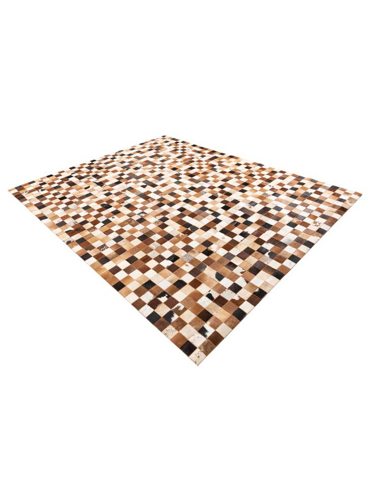 Detail image of  8' x 10' Cowhide Leather Rug