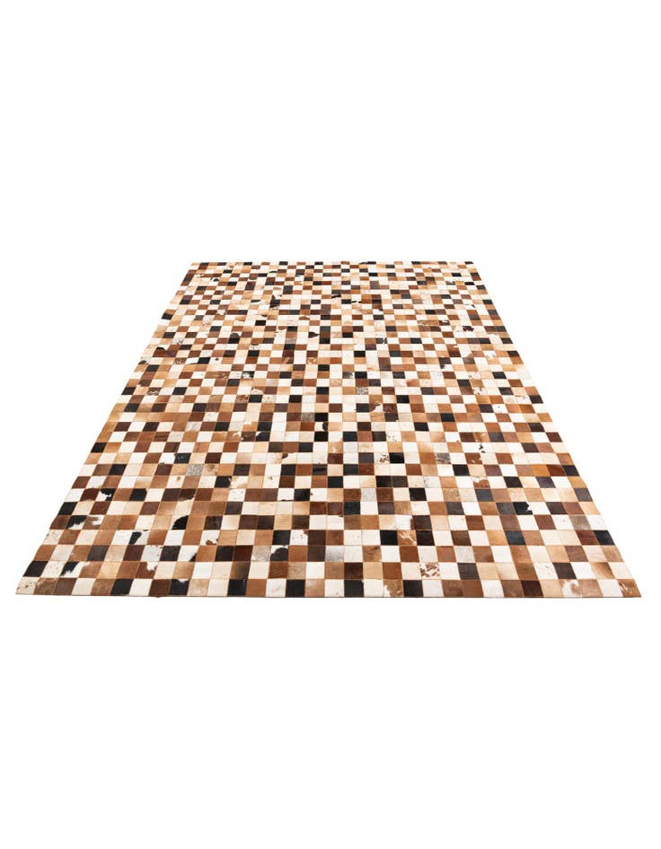 Detail image of  8' x 10' Cowhide Leather Rug