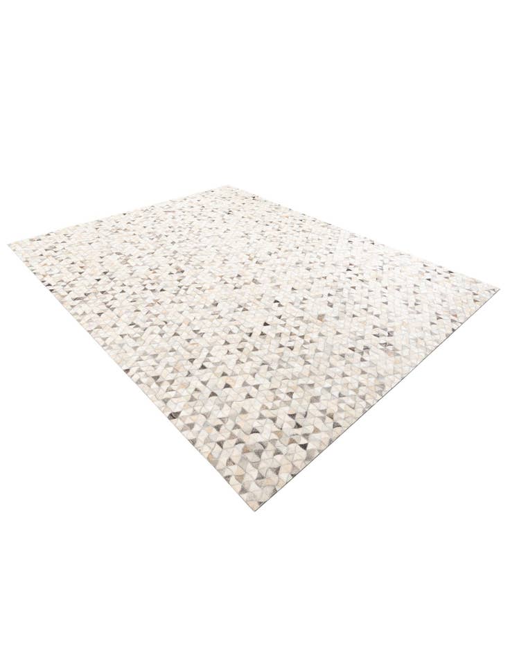 Detail image of  8' x 9' 10 Cowhide Leather Rug