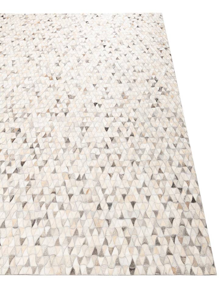 Detail image of  8' x 9' 10 Cowhide Leather Rug