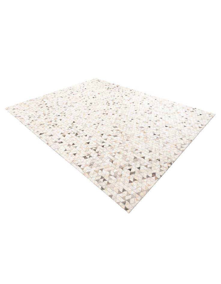 Detail image of  7' 8 x 10' Cowhide Leather Rug